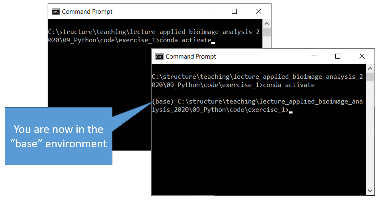 command to see conda python version